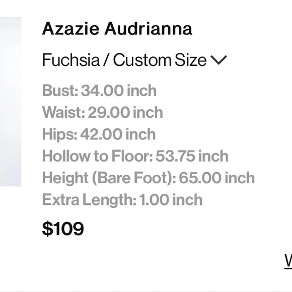 Azazie Audrianna Fuchsia Off-Shoulder Dress - Picture 11 of 11